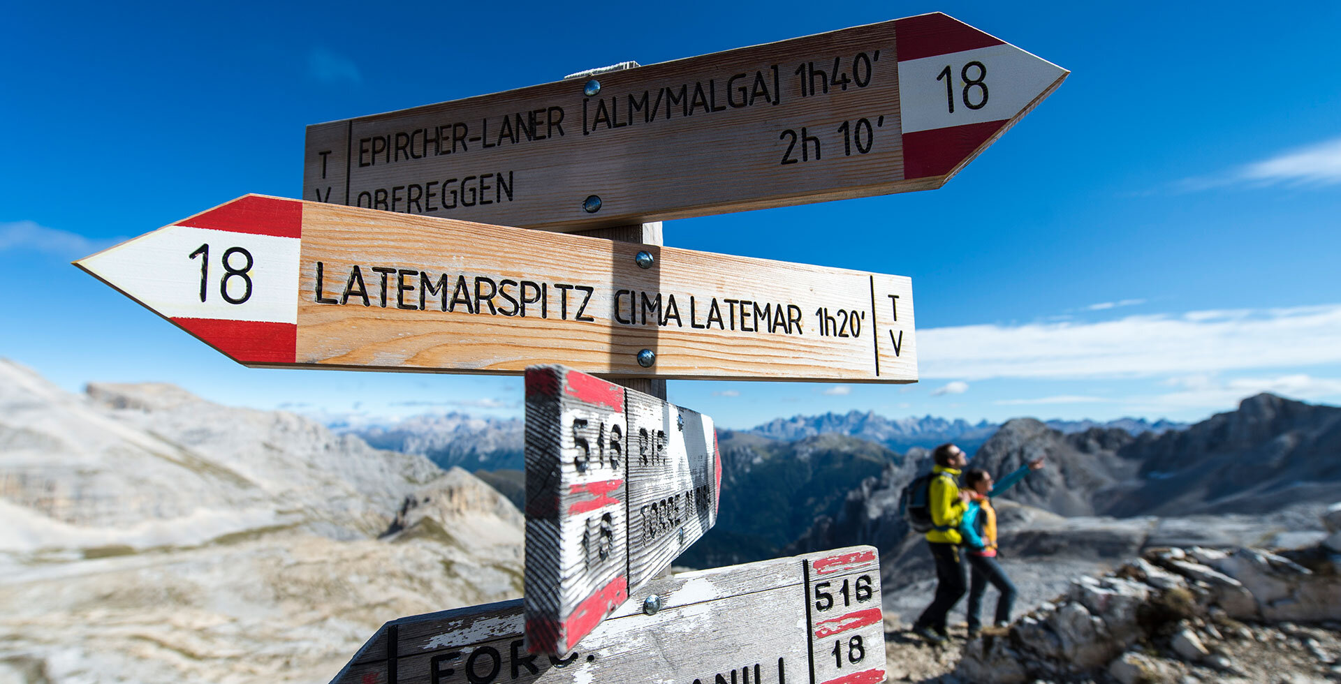 Wandern Obereggen Latemarium