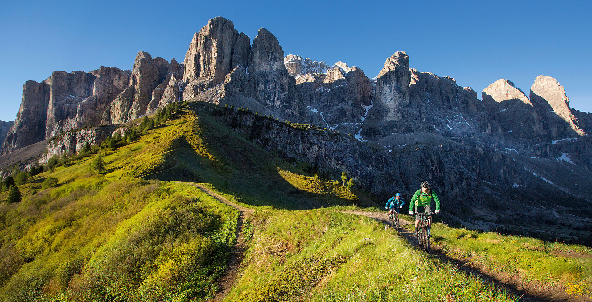 Biken im Eggental Dolomiten