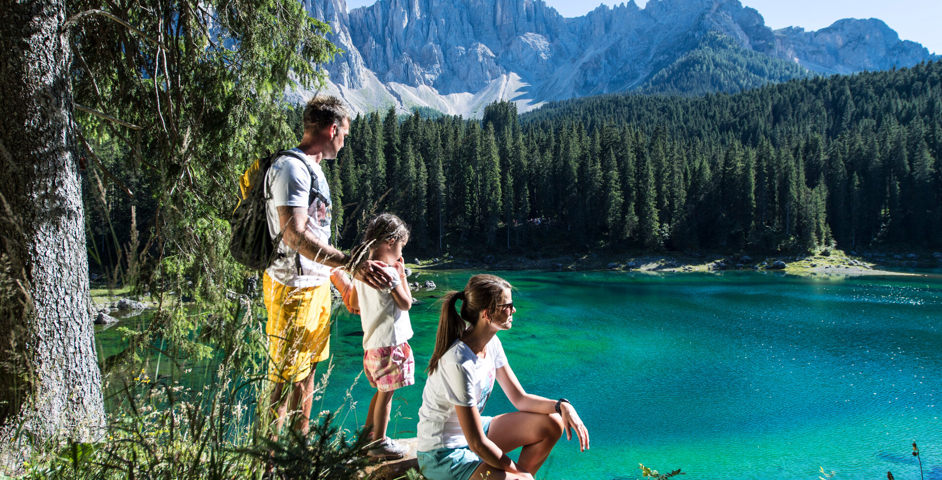 Karersee Eggental  Südtirol