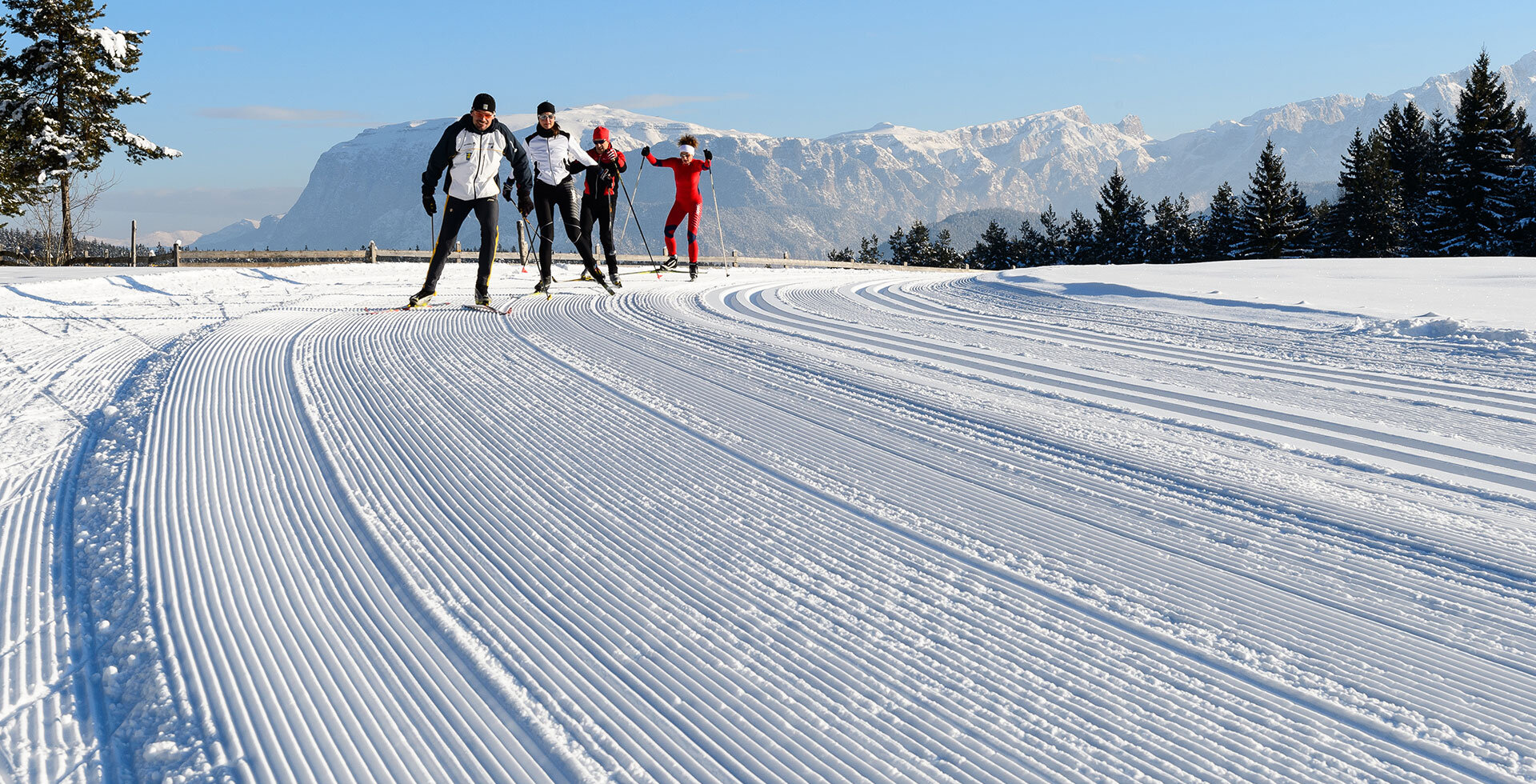 Langlauf Deutschnofen Südtirol